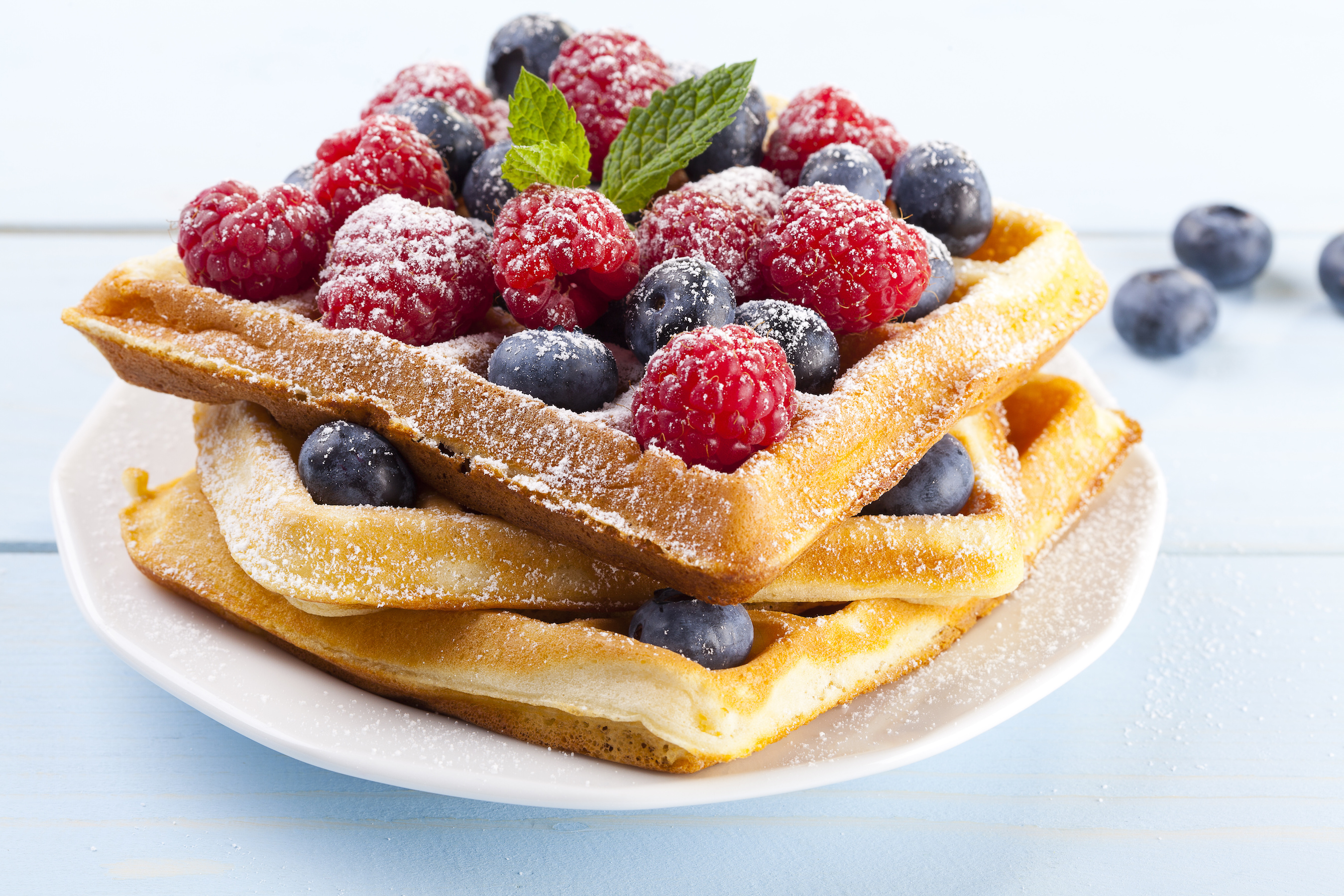 Fruity Waffles Recipe